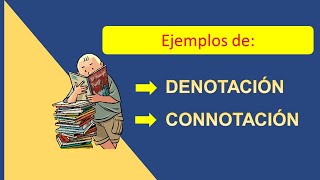 Denotacion y connotacion  ejemplos con videos [upl. by Raimund]