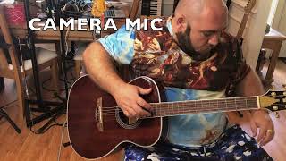 DAngelico Tammany XT Excel demoreview OM acoustic guitar [upl. by Titania357]