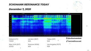 Schumann Resonance Live  247 Live Graph [upl. by Atikam]