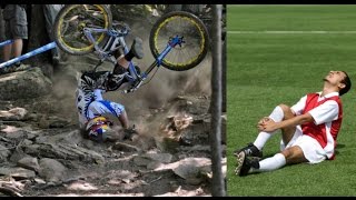 Mountain Bike vs Football [upl. by Jermaine]