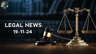 Legal News  329  English  191124  CMLA [upl. by Oicnerolf]