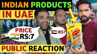 SOHAIB IN INDIAN MARKET UAE FOOD PRICE COMPARISON INDIA VS UAE PAKISTANI REACTION ON INDIA REAL TV [upl. by Reaht896]