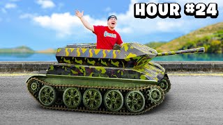 Spending 24 Hours In Mini Tanks [upl. by Dibb]