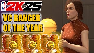 BEST UNLIMITED VC BANGER OF THE YEAR in NBA 2K25 [upl. by Nnave]