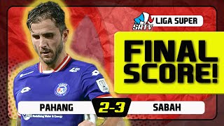 Peluang Di Lunaskan  Sri Pahang FC 23 Sabah FC [upl. by Nwahsar]