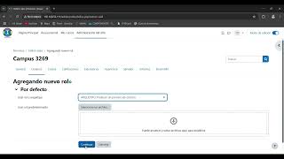 Crear roles en Moodle [upl. by Nimref]