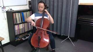 ABRSM Cello Grade 8 A JS Bach Prélude from quotSuite No1 in Gquot BWV 1007 [upl. by Modeste]