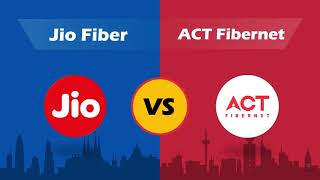 JIO Fiber vs ACT Fibernet SpeedTest  YnotGenie [upl. by Niwled]