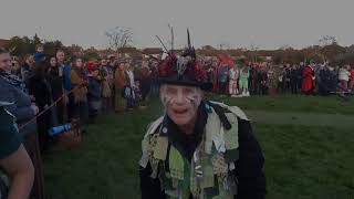 Glastonbury border Morris Samhain 2024 Perf 2  Crow Morris [upl. by Careaga555]