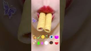 ASMR Specialty Snacks Acceleratedshorts mukbangeatingsounds food emoji [upl. by Cyprio29]