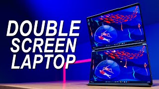 FIRST ever true DUAL SCREEN LAPTOP 💥 Lenovo Yoga Book 9i MEGA Review [upl. by Helsie]