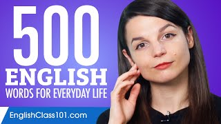 500 English Words for Everyday Life  Basic Vocabulary 25 [upl. by Shanly608]