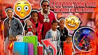 CJ SO COOL TOOK OVER THE LAS VEGAS MALL AND THIS HAPPENED [upl. by Ezar127]