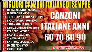 Le più Belle Canzoni Italiane di Sempre 🌲 Musica Italiana anni 60 70 80 90 Playlist 🌲 Italian Music [upl. by Annoif]