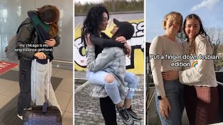 cute WlW LGBTQ couples 🥰🏳️‍🌈TikTok Compilation 2024 [upl. by Euqitsym400]