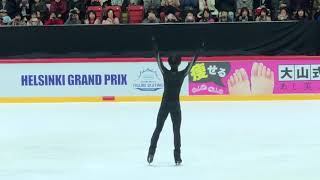 羽生結弦Yuzuru Hanyu  GP Helsinki  20181102 OP  Origin [upl. by Pesek1]