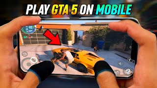 how to play gta 5 in mobile 🤯 gta 5 mobile download  how to download gta v in mobile [upl. by Nosa]