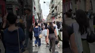 Taksim İstiklal caddesi  Istiklal street walking tour 2024 [upl. by Arolf]