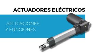 Actuadores eléctricos ¿Qué son [upl. by Enial527]