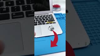 alüminyumu yiyen sıvı bir metal olan galyum experiment deney gallium aluminum macbook apple [upl. by Atinaj]