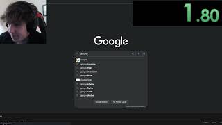 Googling google speedrun WORLD RECORD [upl. by Algar]