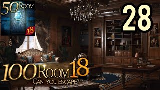 Can You Escape The 100 Room 18 Level 28 Walkthrough [upl. by Mihalco136]