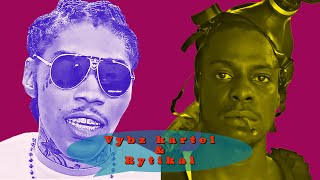 Vybz kartel amp Rytikal lyrics masters the mix October 2022 [upl. by Elatsyrc]