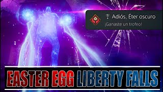 Como Hacer Easter Egg Liberty Falls  Adios Aether Obscuro Tutorial Logro  Mision Zombies [upl. by Aneerb109]