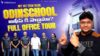 My 1st Tech Vlog  OdinSchool Full Office Tour  Datascience Training plus Placement  V the Techee [upl. by Koffler179]