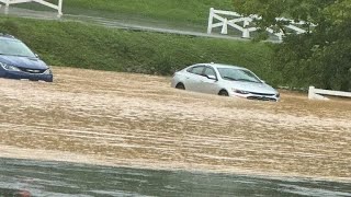 More Dollywood Flood footage from 72824 [upl. by Ycniuq]