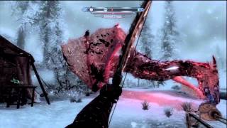 Skyrim Revered Dragon Fight [upl. by Spears]