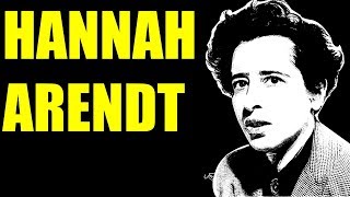 HANNAH ARENDT  FILOSOFÍA [upl. by Nash]