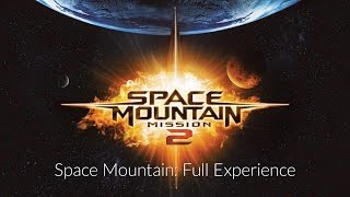 Disneyland Paris SPACE MOUNTAIN FULL EXPERIENCE  HD 1080p50fps Video [upl. by Cacilie]