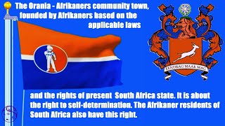 The territorial anthem of Afrikaner Community of Orania adopted 2022 [upl. by Hewie]