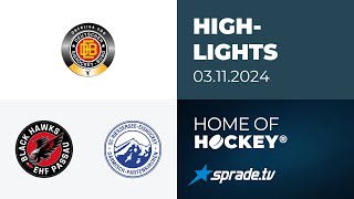 03112024  Highlights  EHF Passau Black Hawks vs SC Riessersee [upl. by Richman]