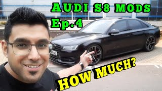 ALL the MODIFICATIONS on this Audi S8 D4 PART 4 [upl. by Eatnod]