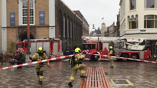 ‘Grote Brand op de Voorstraat in Dordrecht [upl. by Enneire]