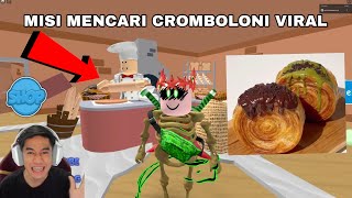 AKU MASUK KEDAI ROTI 😂 CARI CROMBOLONI VIRAL 🥐 ESCAPE THE BAKERY OBBY 😈 [upl. by Ailati]