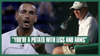 Nick Kyrgios vs Fergus Murphy  Youre a Potato with Legs amp Arms [upl. by Alberta]