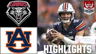 New Mexico Lobos vs Auburn Tigers  Full Game Highlights  ESPN College Football [upl. by Rodnas]