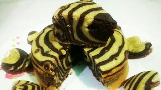 জেব্রা কেকসহজ পদ্ধু‌তি Zebra Cake Recipe  Bangladeshi Zebra Cake Recipe  How To Make Zebra Cake [upl. by Amisoc]