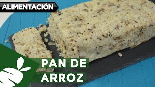 Recetas express  Sustituto del pan blanco PAN DE ARROZ [upl. by Sajet]