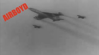 Russian Aviation Day 1961 Myasishchev M50 Flyover [upl. by Crowley]