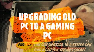 Old PC Upgraded to a Gaming PC Taking a HP Pavilion P6000 and adding a GPU and SSD for max speeds [upl. by Ogren]