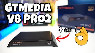 GTMedia V8 PRO2 el receptor de TV MÁS COMPLETO de la marca  Review y Tutorial [upl. by Drofyar902]