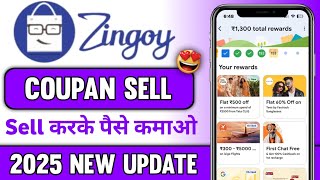 Zingoy Gift Card Sell Kaise Kare  How to Sell Gift Card in Zingoy App  Sale Gift Card on zingoy [upl. by Atelahs]