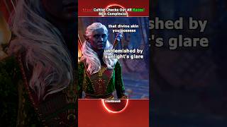 This Bhaal Cultist Rates Different Races Skin Complexions in Baldurs Gate 3 [upl. by Dimah]