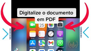 Digitalize documentos em PDF com CamScanner [upl. by Tades]