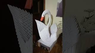 Sige en proceso el cisne faltan pequeños detalles pero grandes diferencias pronto lo veréis acabado [upl. by Godderd438]