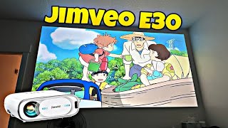 JimVeo E30 Projector Review from Amazon [upl. by Kcir636]